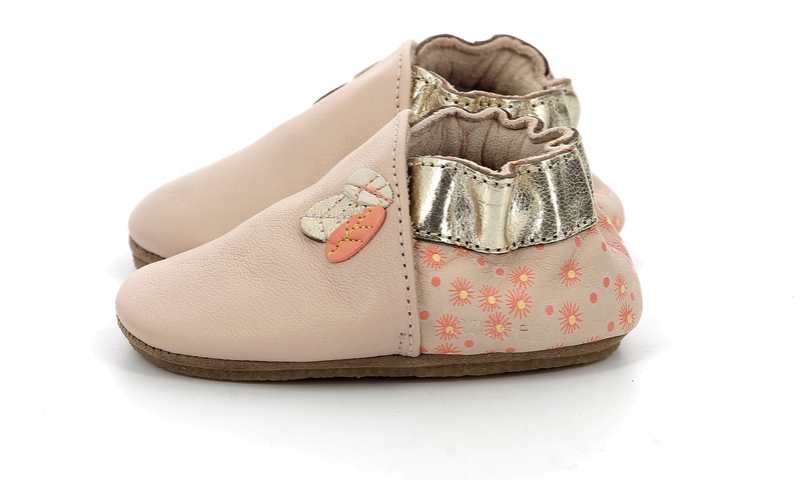 Chaussons cuir tannage végétal Leaf Season Crp
