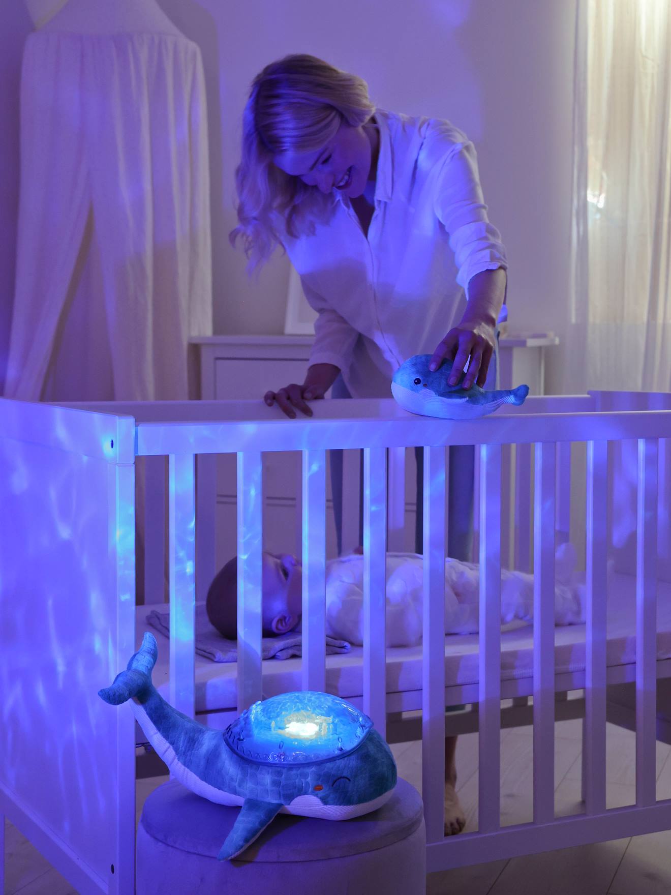 Cloud B Baby/Kinder Projektor & Nachtlicht WAL Tranquil Whale CLOUD B - weiß