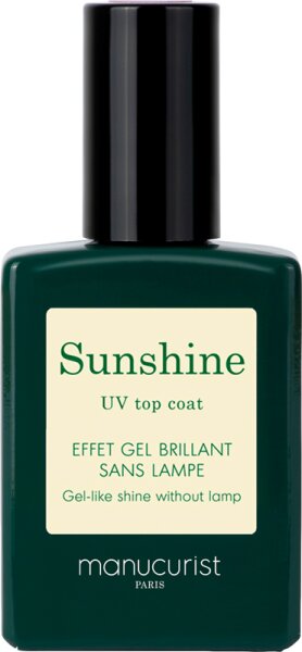 MANUCURIST Nail & Hand Care Top Coat Sunshine Nagelüberlack