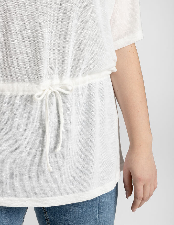 T-Shirt - Regulierbarer Saum