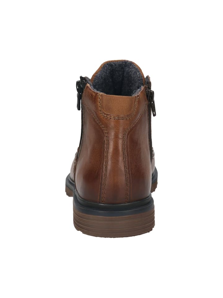 Bugatti Schnürstiefel in cognac günstig kaufen