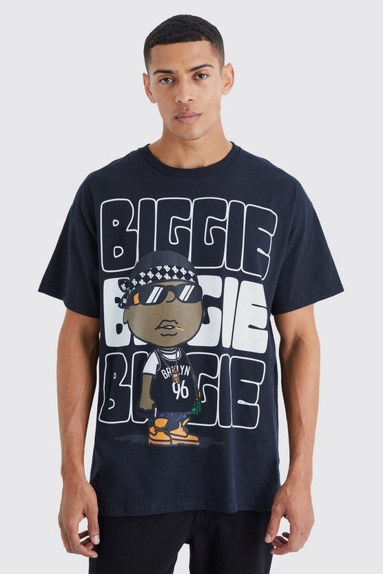Oversize T-Shirt mit lizenziertem Biggie-Print
