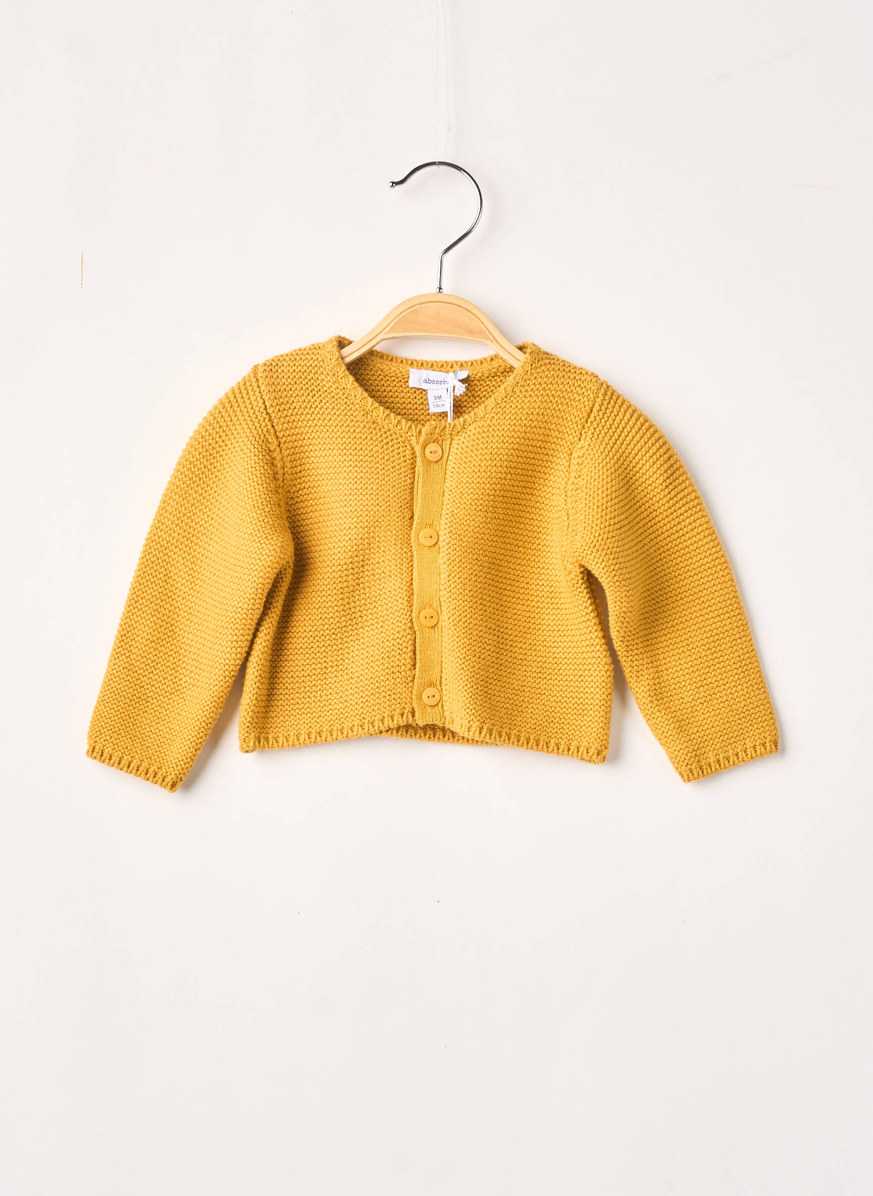 Absorba Fine Maille Enfant couleur jaune