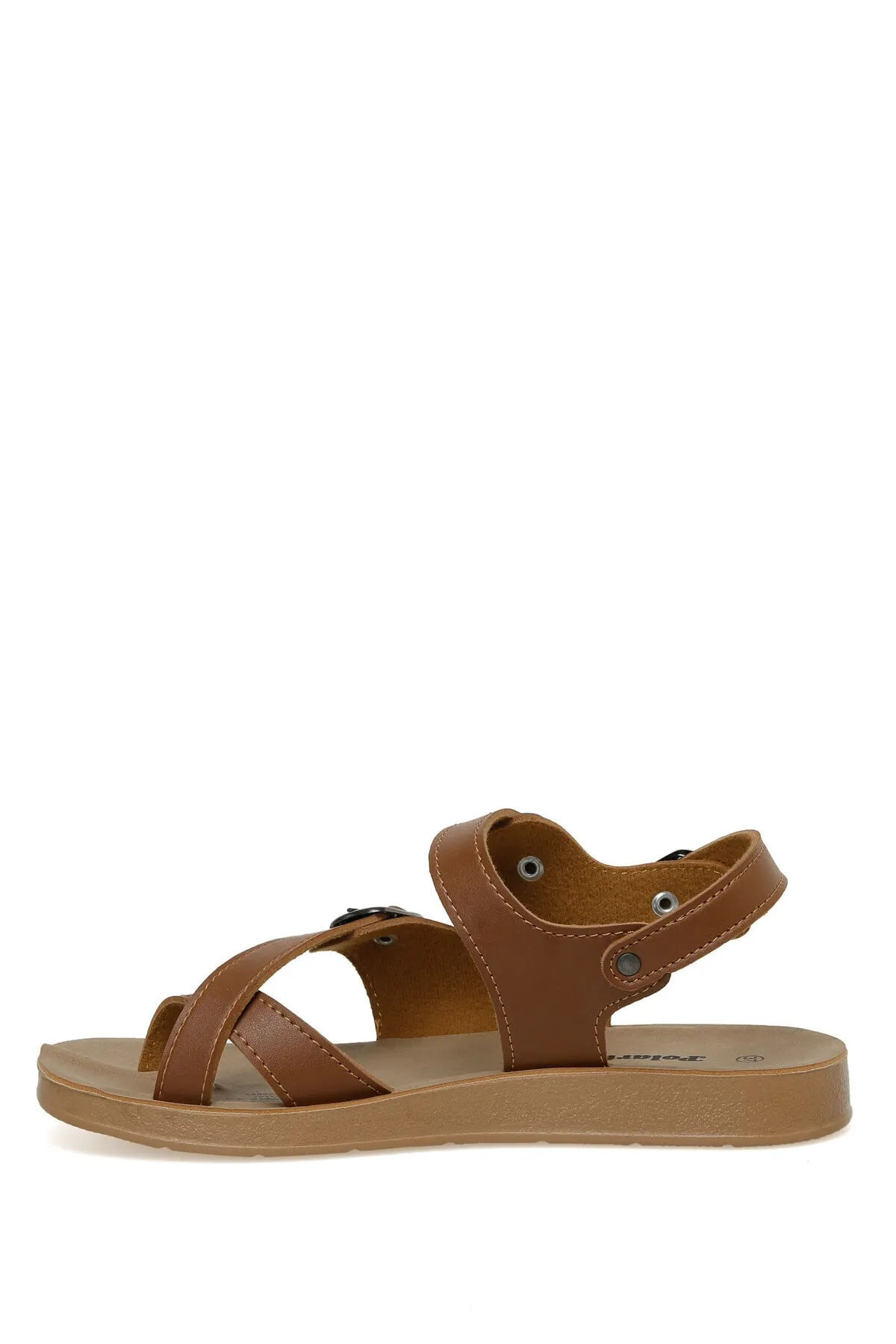 Polaris  158657.z3fx Hellbraune Bequemsandalen für Damen