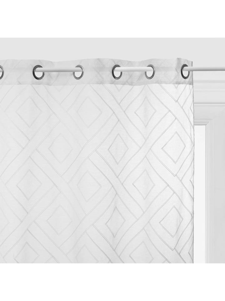 Atmosphera Créateur d'intérieur Ösenvorhang in weiß günstig kaufen onesize