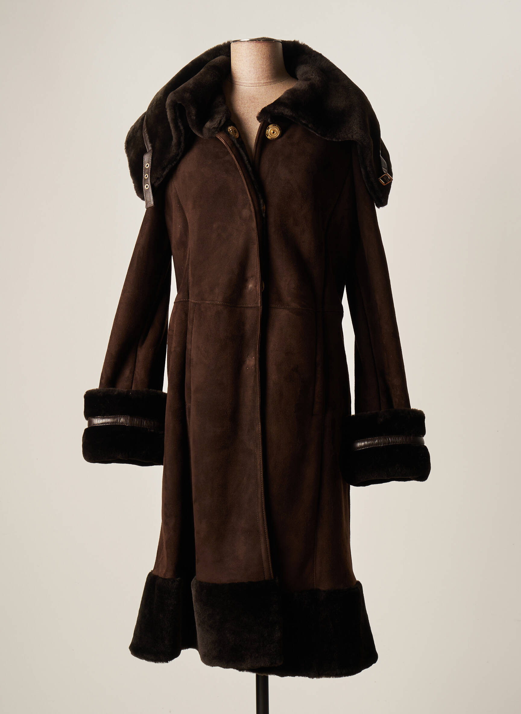 Escada Manteaux Longs Femme couleur marron