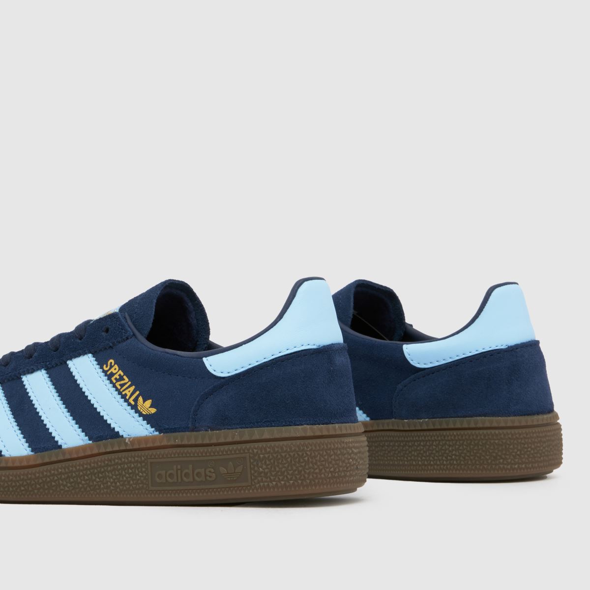 adidas sötétkék és fekete kézilabda spezial fiú ifjúsági cipők