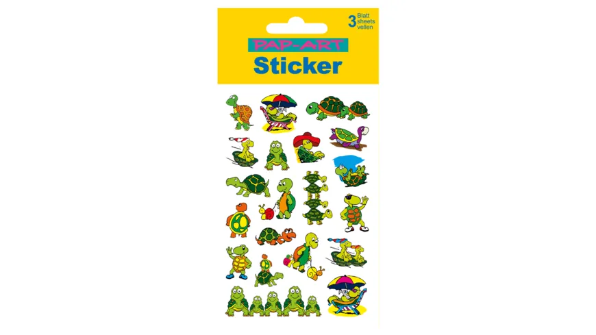 PAP-ART Sticker Schildkröten