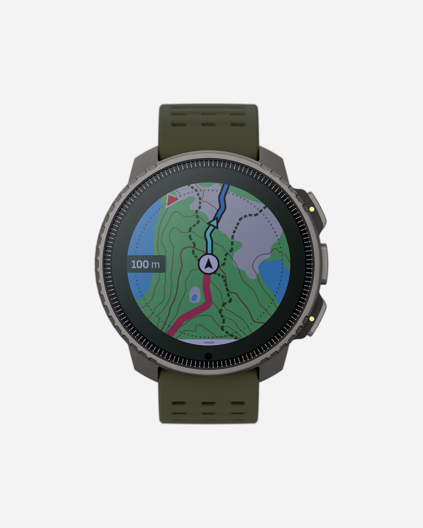 Suunto Vertical Titanium Solar Multifunction Watch SS050859000