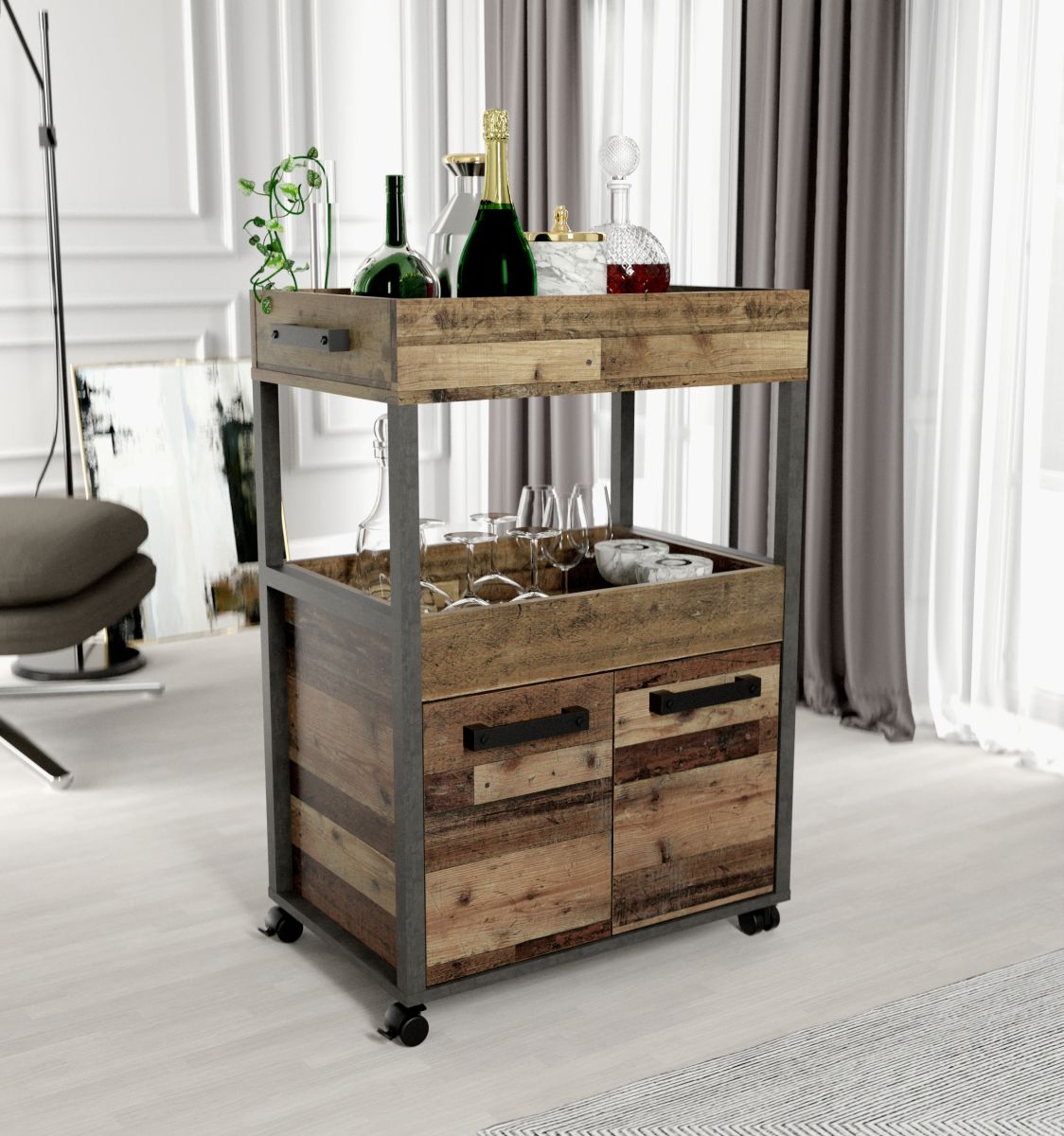 Barschrank Home Bar 60 x 90 cm
