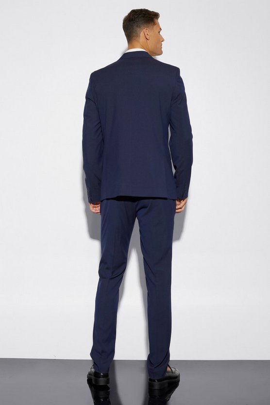 Tall zweireihige Slim-Fit Anzugjacke