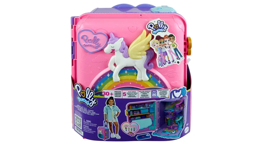 Polly Pocket Urlaub im Rollkoffer Spielset