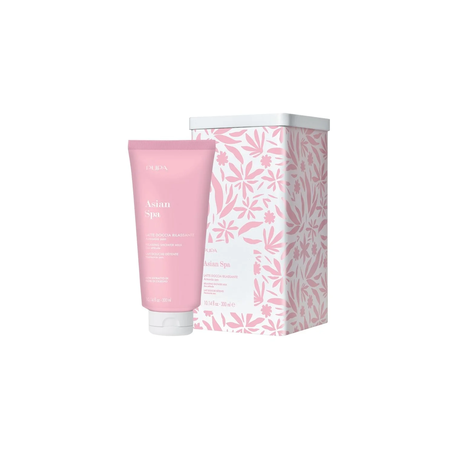 Tratamentos Corporais ASIAN SPA - LEITE DE BANHO RELAXANTE - Conjunto de Presente para Banho e Corpo