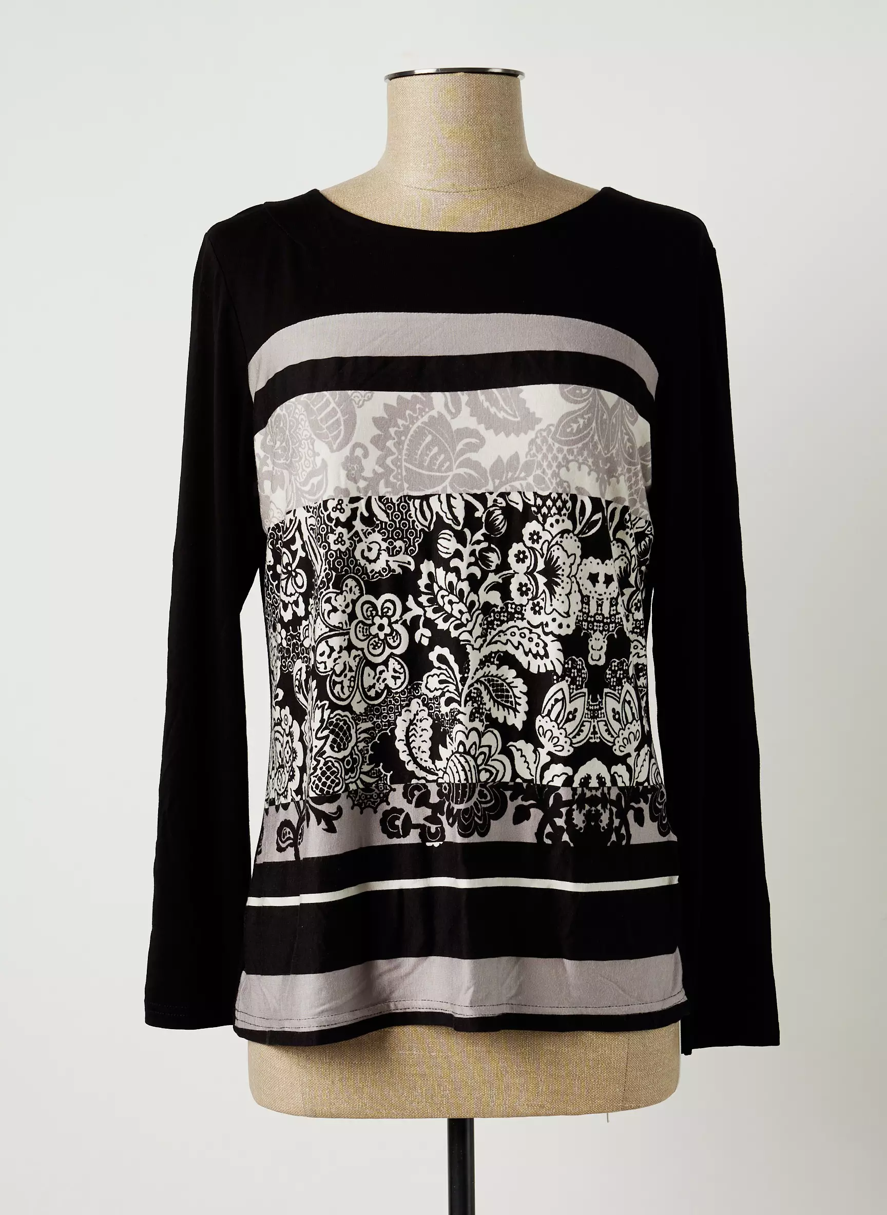Quatre Vingt Jours Tshirts Femme couleur noir