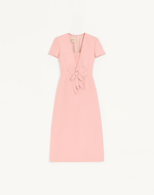 Broderet Crepe Couture Midi-kjole