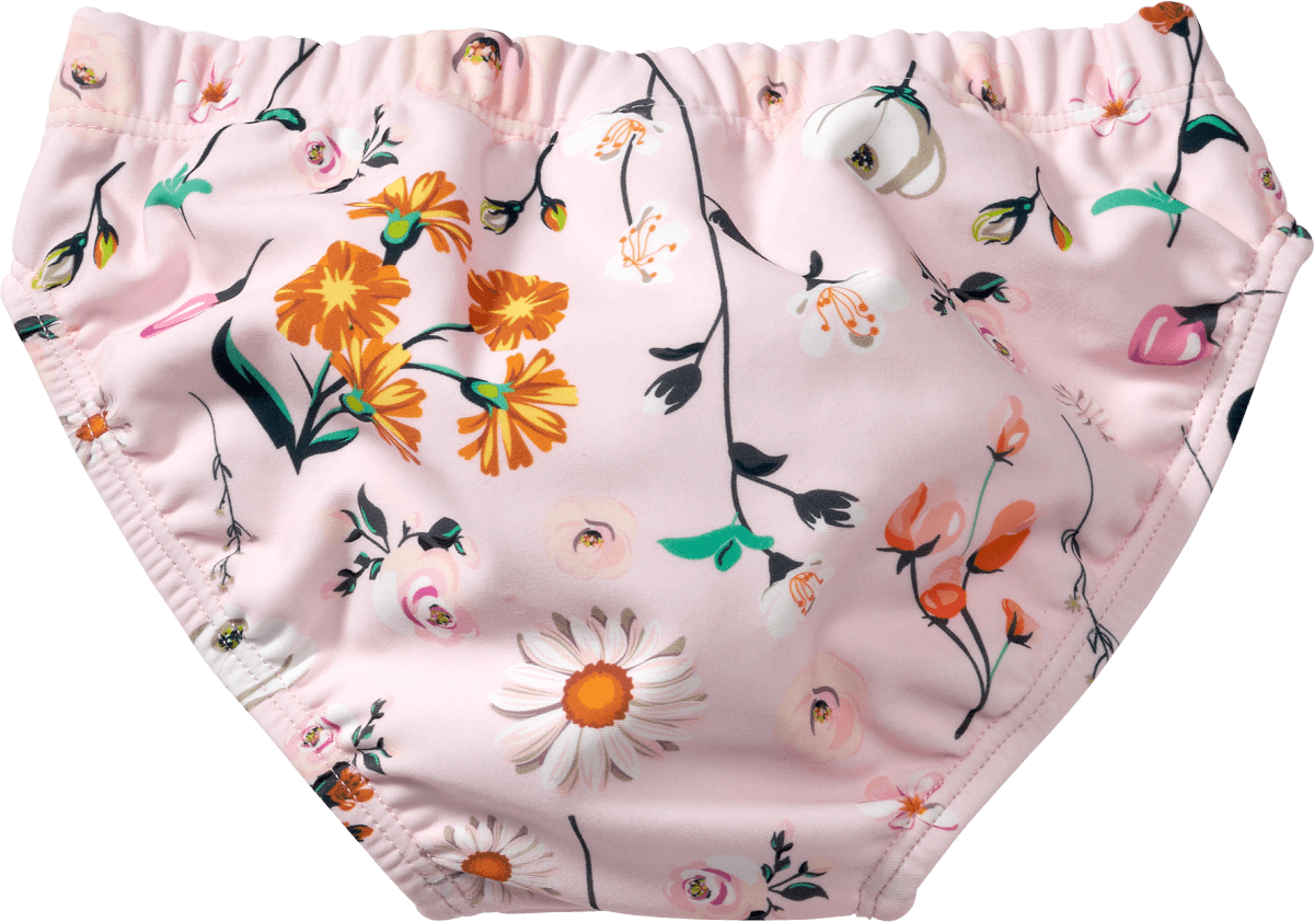 Schwimmwindel mit Blumen-Muster, rosa, Gr. 86/92, 1 St