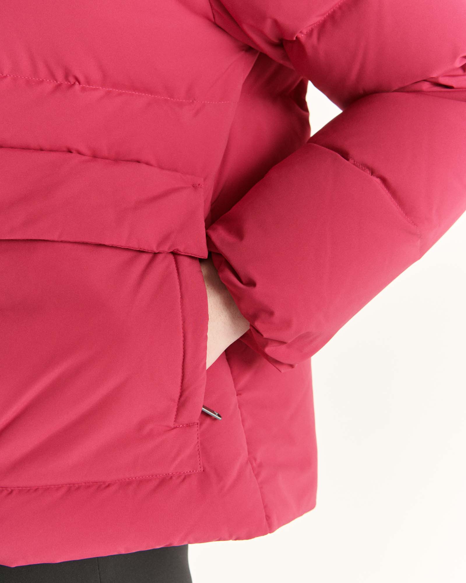 Doudoune Grand Froid Rose cerise Shenzen