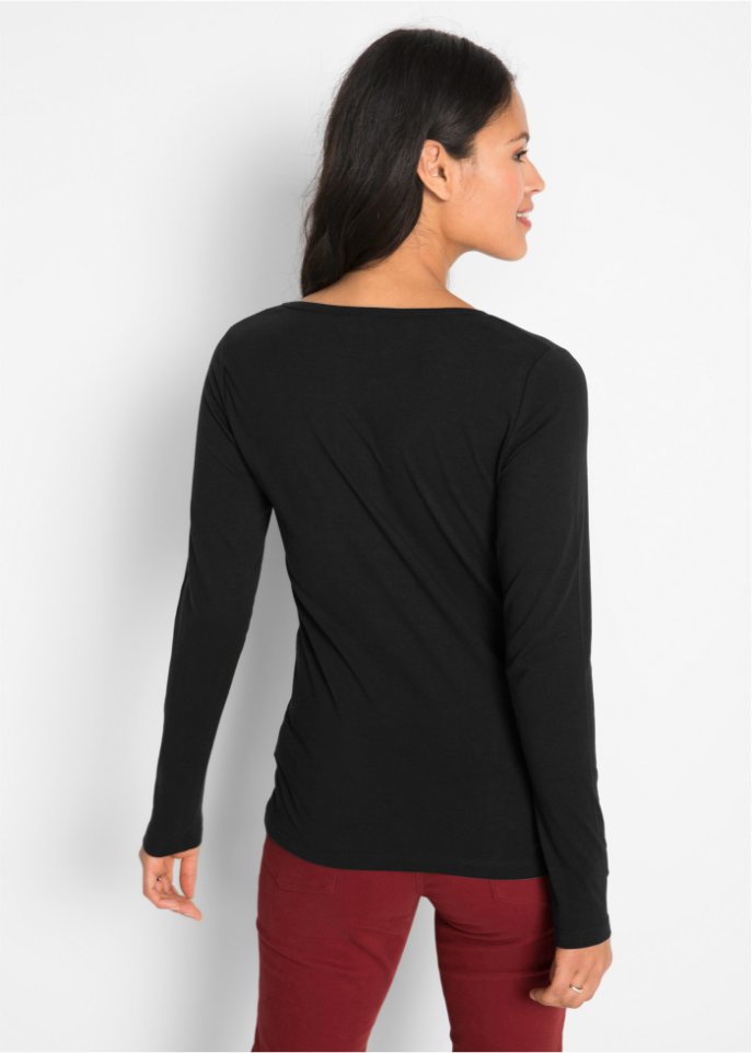 Stretch-Shirt, Langarm