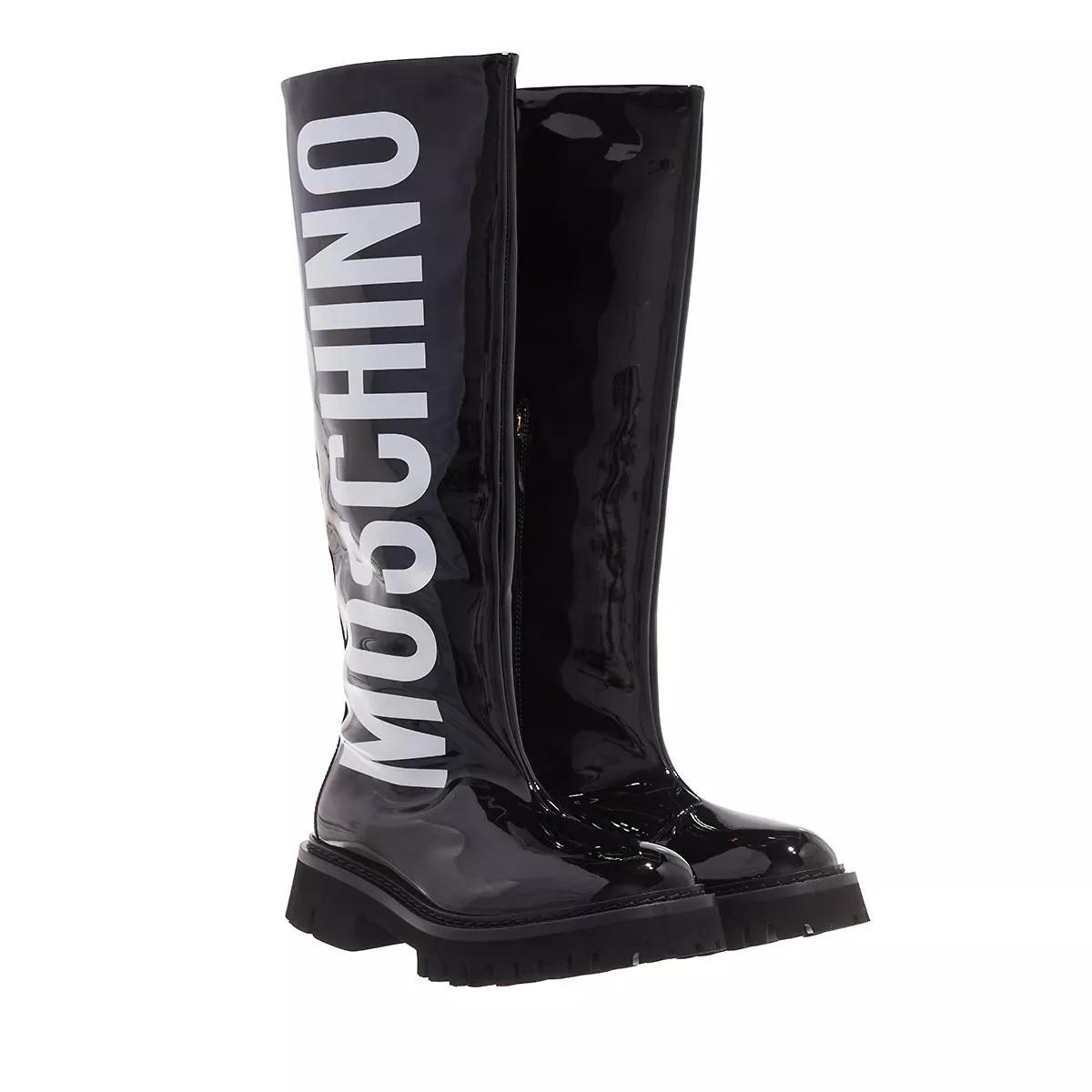 MOSCHINO Stiefeletten schwarz Stiefel