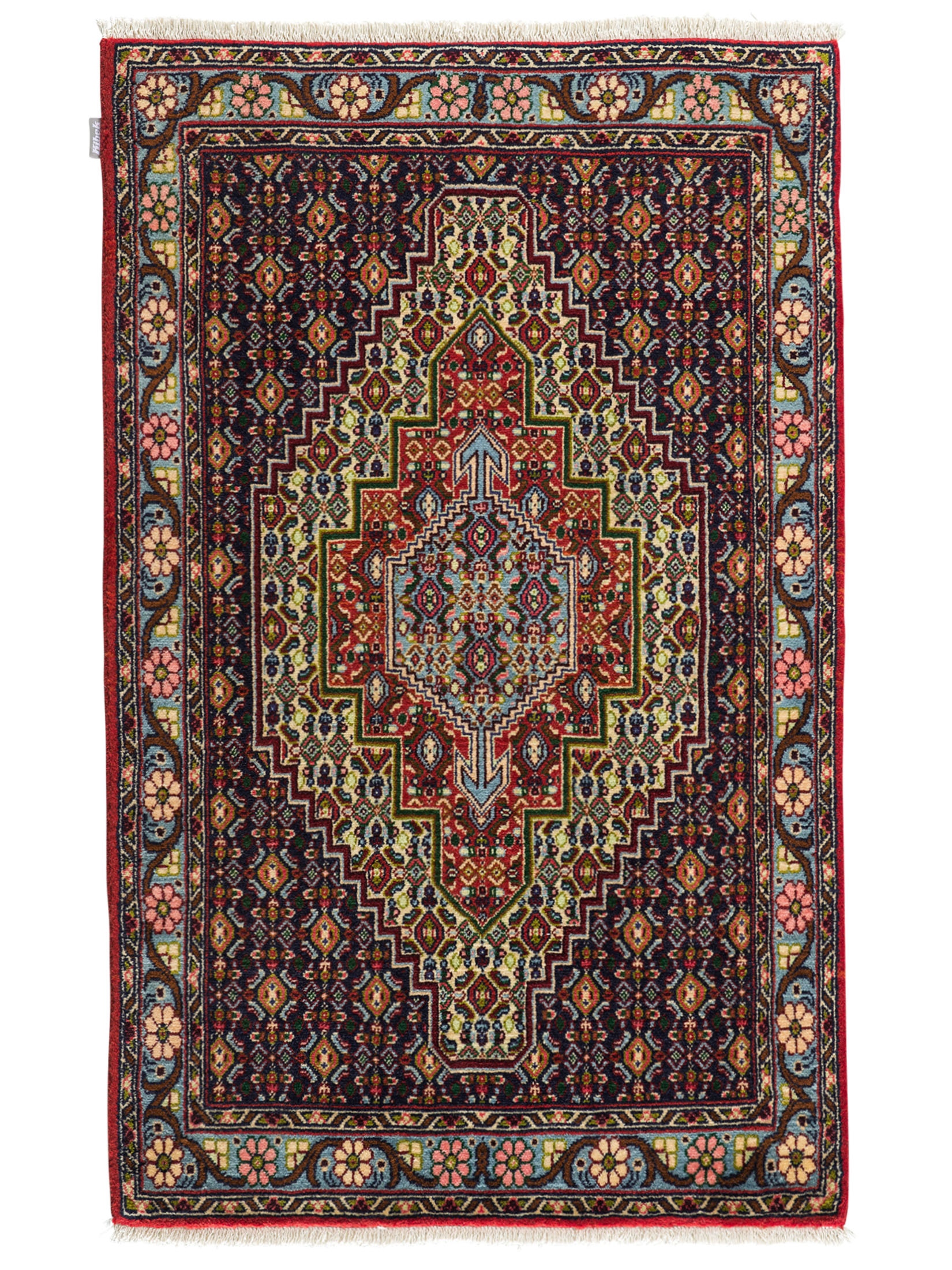Senneh ca. 75 x 115 cm, Unikat / Einzelstück