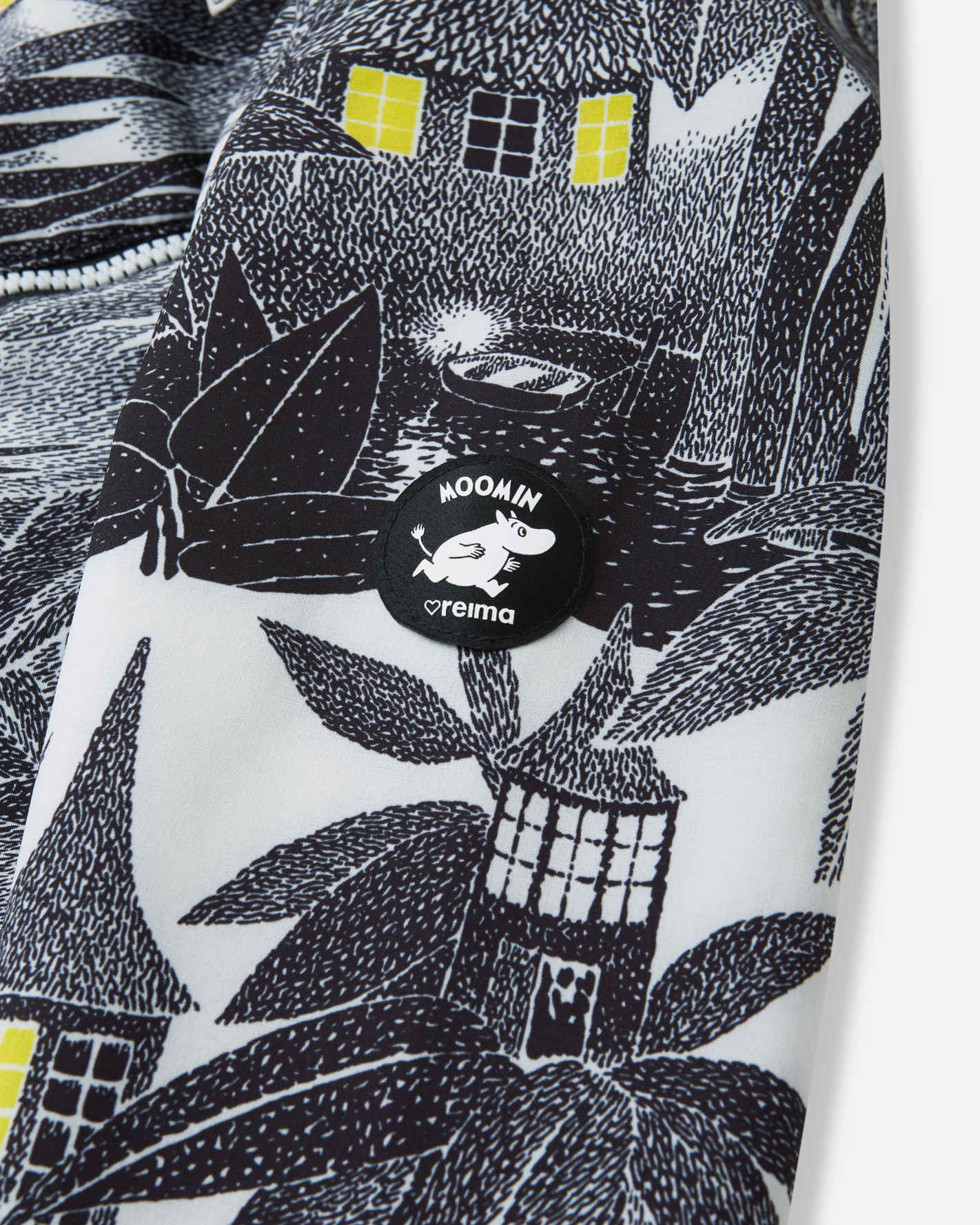 Moomin Kleinkinder Softshelloverall Skyddad