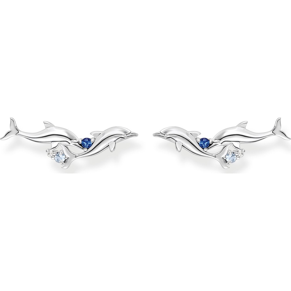 Thomas Sabo Boucle d'oreille unique 925 Argent Boucles d'oreilles