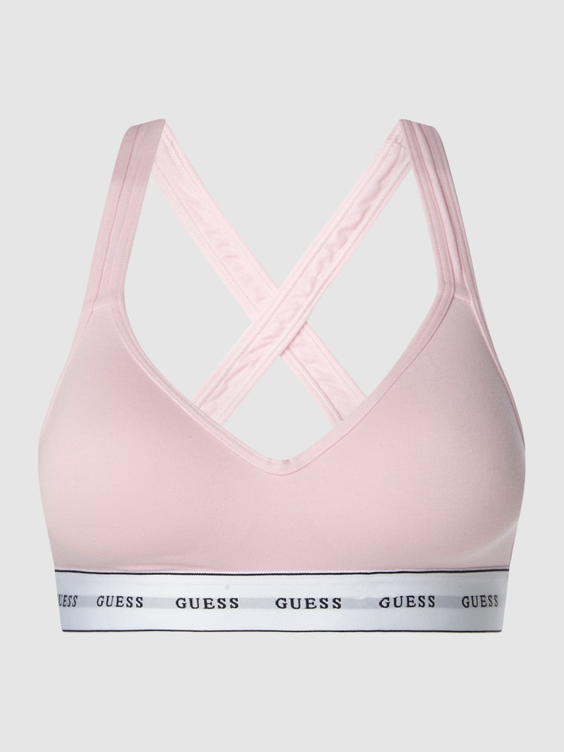 Bustier mit Stretch-Anteil in rosa