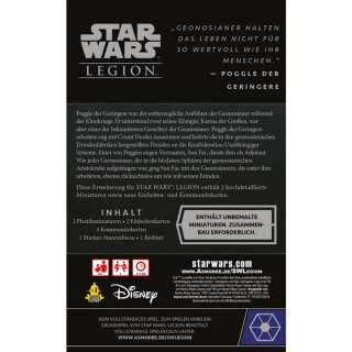 Star Wars: Legion – Sun Fac & Poggle der Geringere (DE)