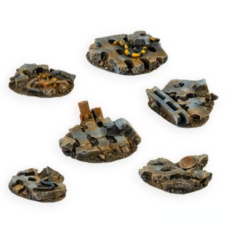 Medium Concrete Slabs Basing Kit (6)