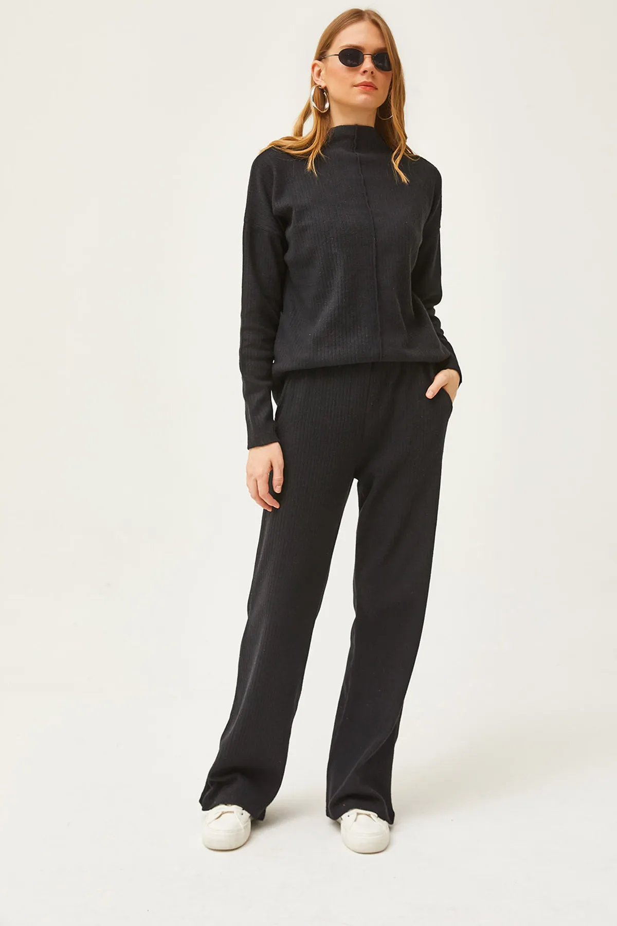 Olalook  Zweiteiler - Schwarz - Regular Fit