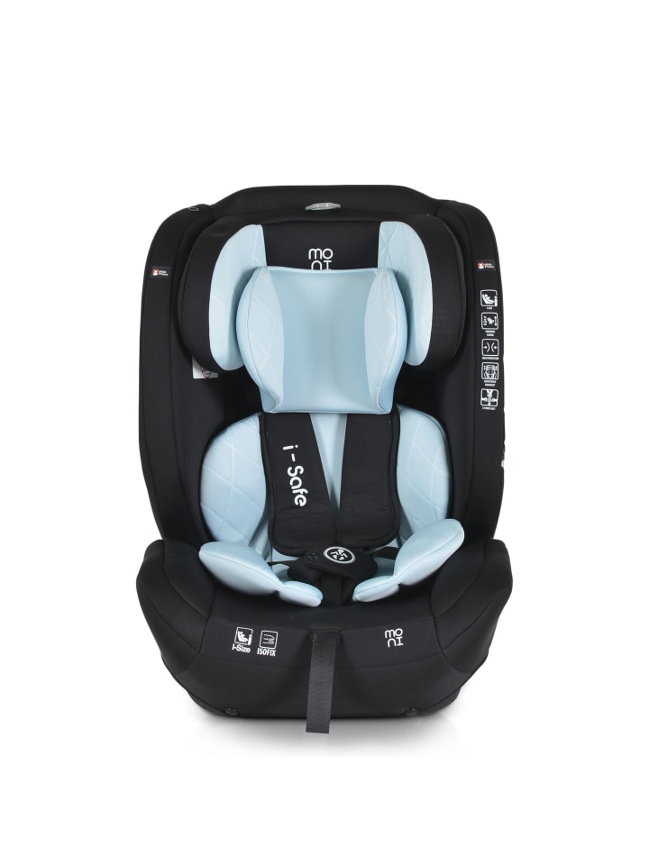 Moni Kindersitz i-Size i-Safe in blau günstig kaufen onesize