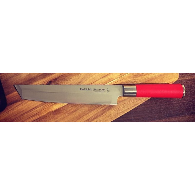 Dick Red Spirit, Kochmesser Tanto Klinge 21 cm
