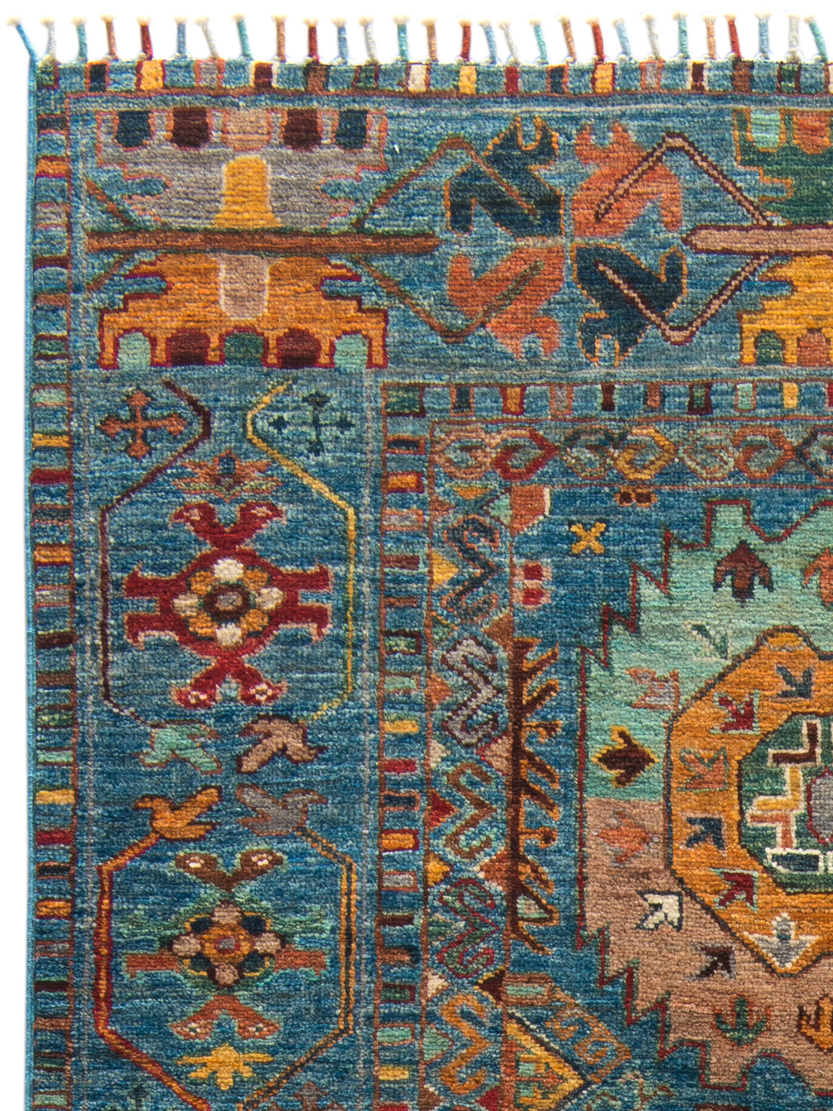 Kazak Ghazni ca. 173 x 243 cm, Unikat / Einzelstück