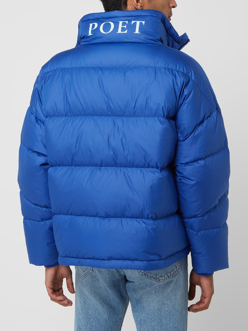 Daunenjacke mit Stehkragen Modell 'Mika' in royalblau