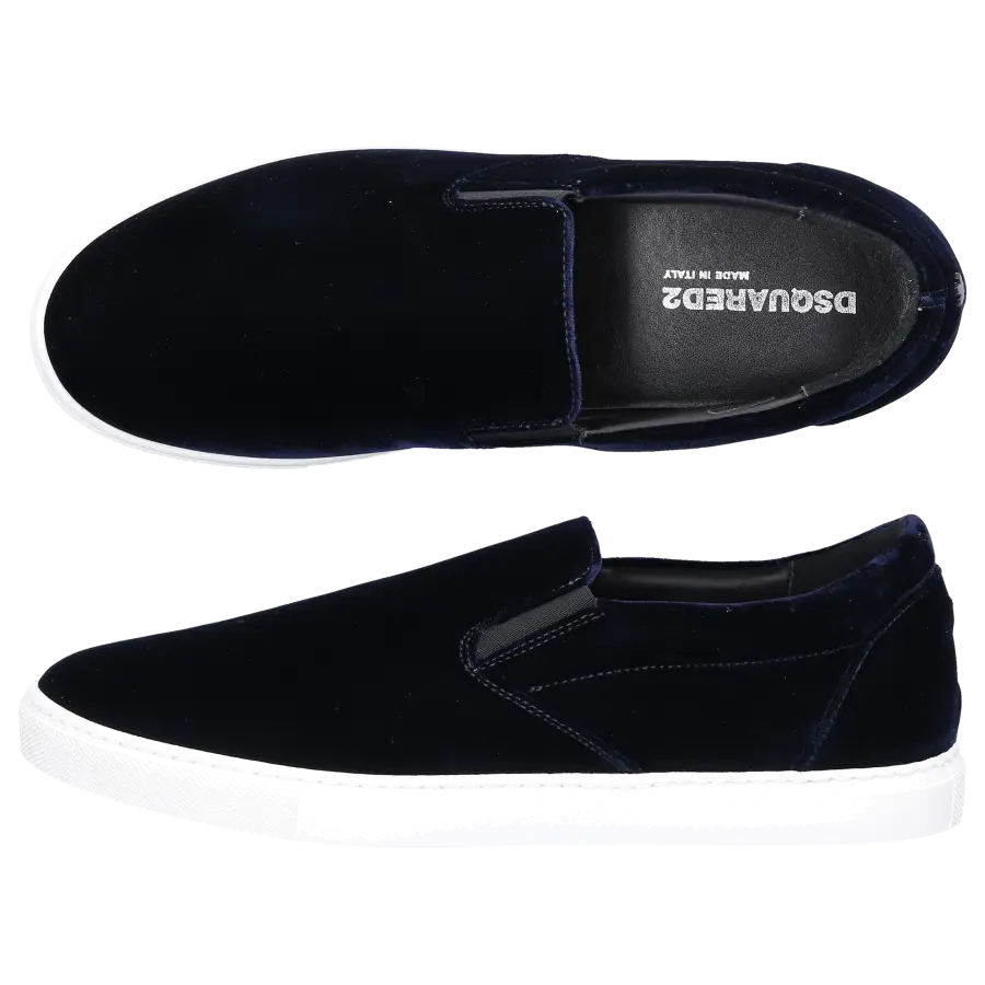 Dsquared2 - Sneaker low TUX Samt - blau