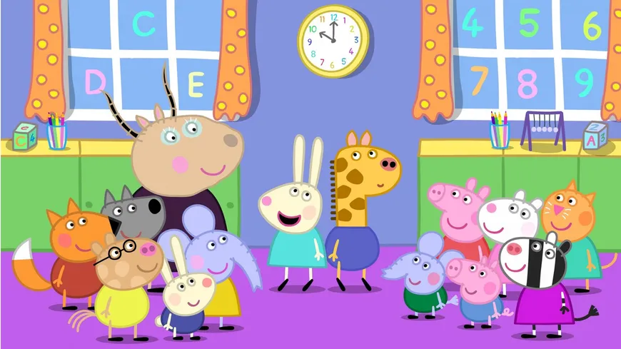 Peppa Pig - Das Feuerwehrauto & Peppa Pig - Gerald Giraffe ist schon groß und andere Geschichten [2 DVDs]