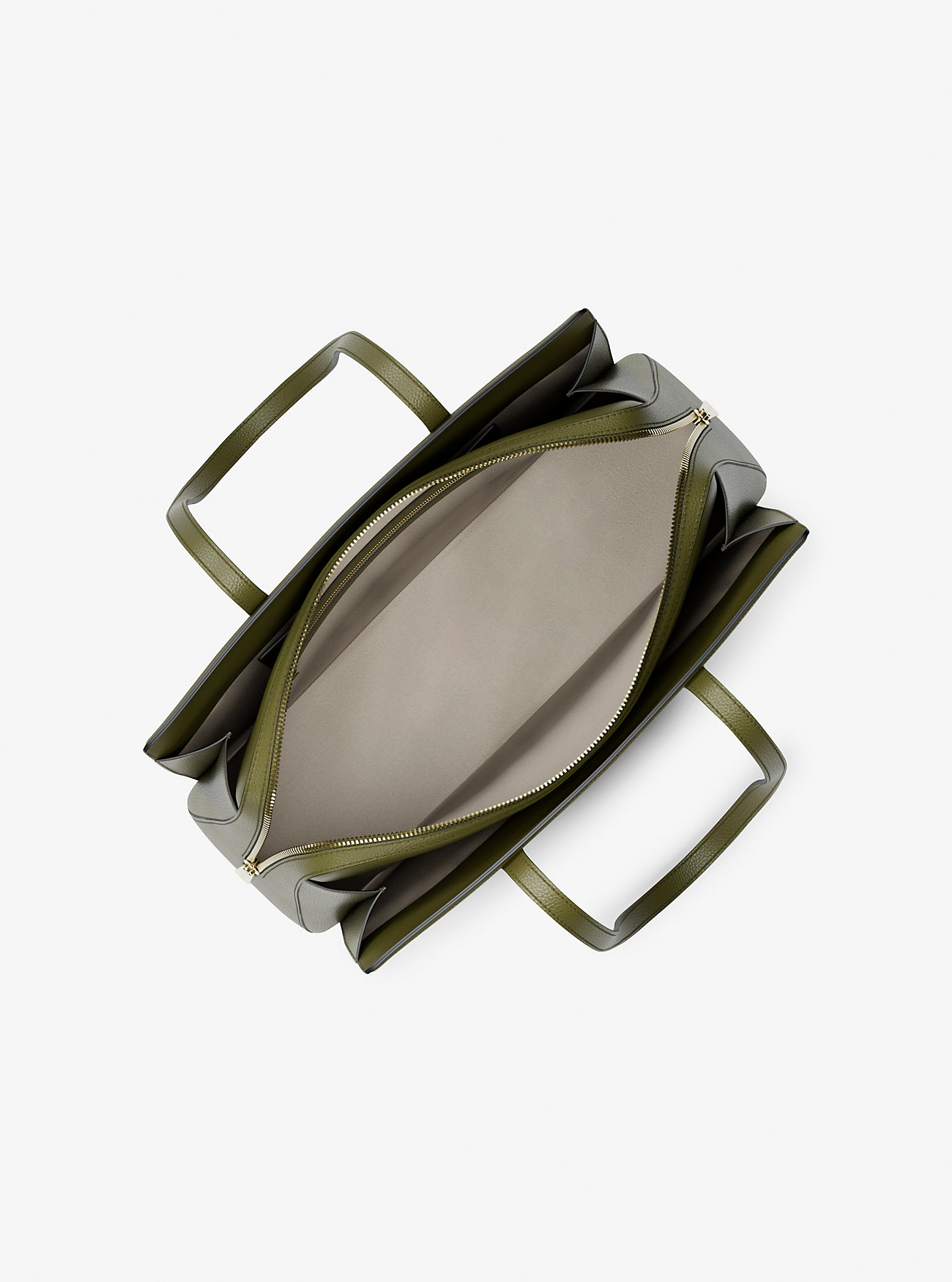 Laila medium skinnveske - PISTACHIOS