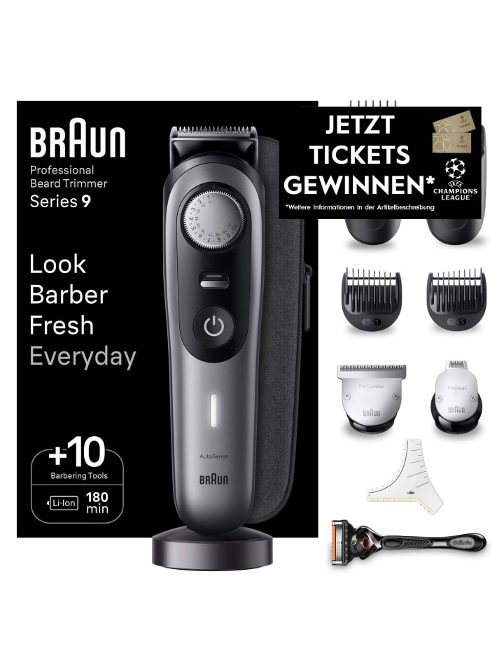 Braun Series 9 BT9420 Bartschneider in Schwarz günstig kaufen onesize