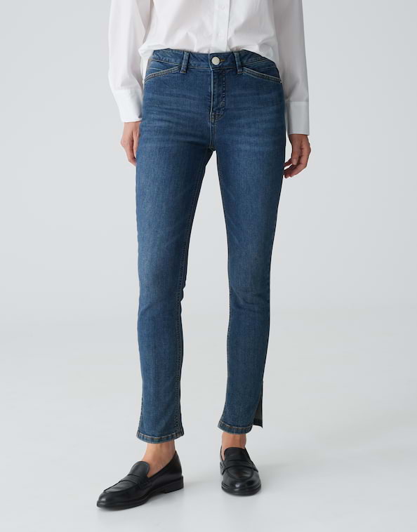 Skinny Jeans Elma classy slit