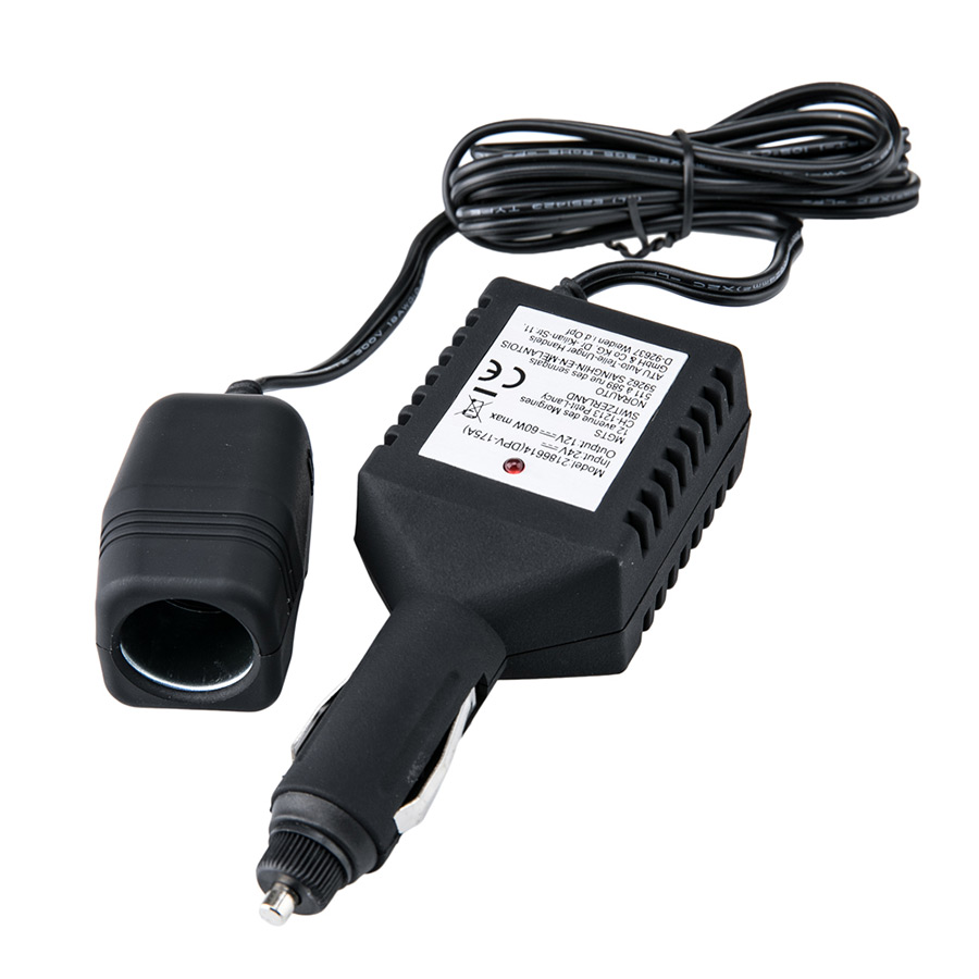 Spannungswandler-Verlängerung zur Umwandlung von 24V auf 12V von Norauto, 5 A Sicherung, 1,5 m Kabel, 1 Stück - ATU