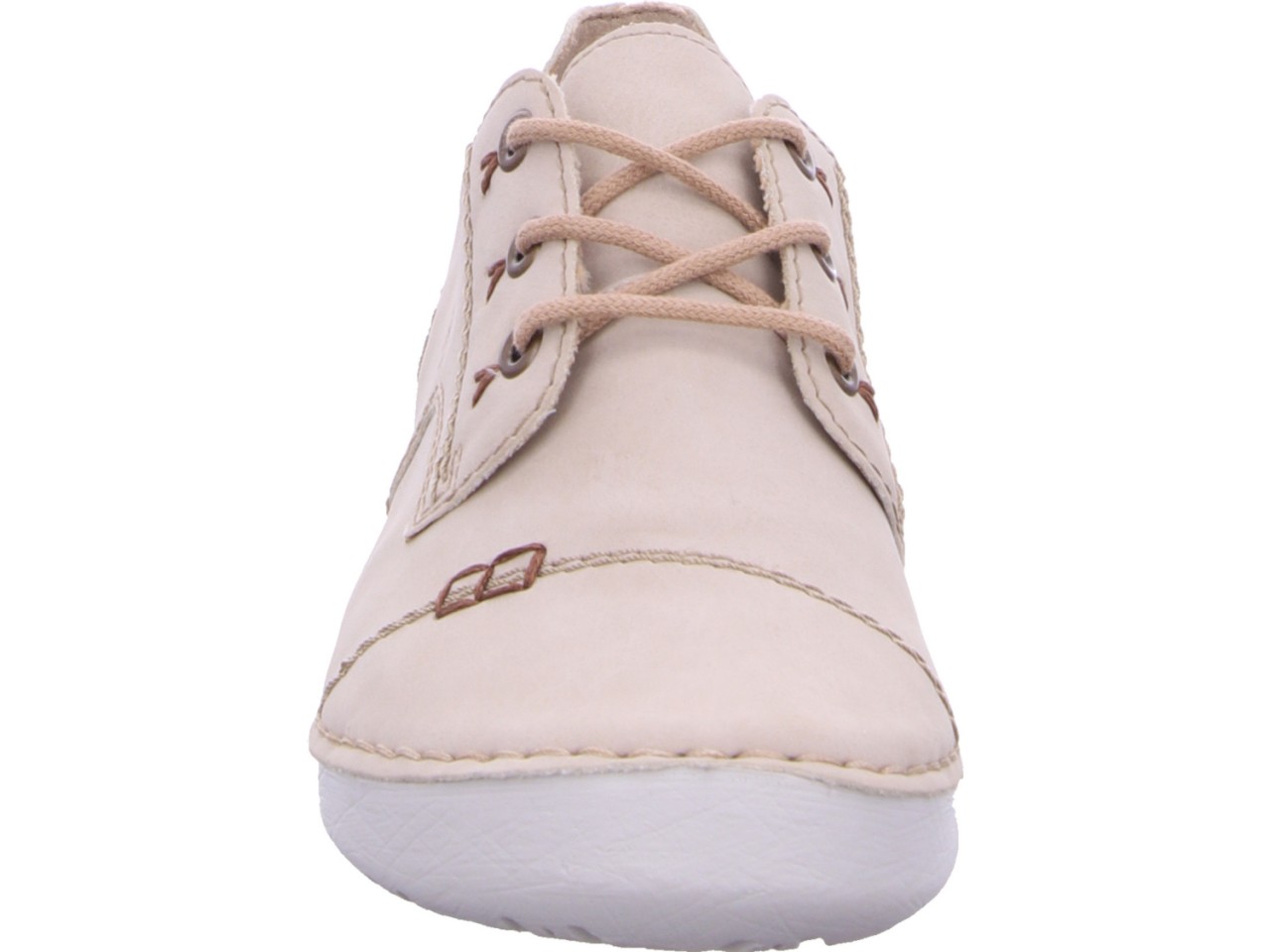 RIEKER Freizeit Schnürer beige