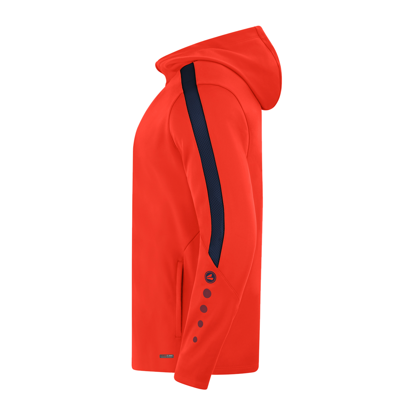 JAKO Power Kapuzenjacke Kids Orange Blau F375