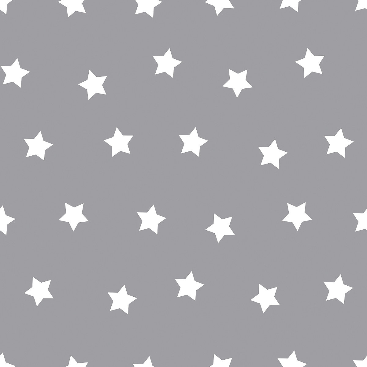 Bezug für Stillkissen Komfort 180 cm, Big Stars grau