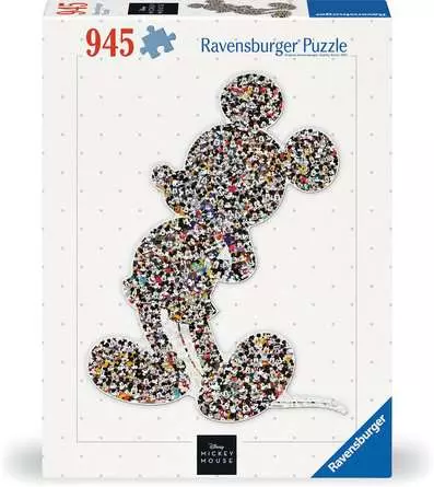 Puzzle 945 Teile - Shaped Mickey