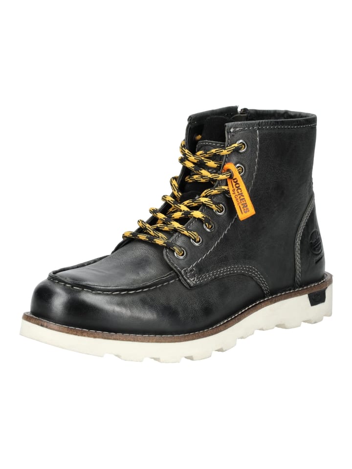 DOCKERS Stiefelette in Schwarz günstig kaufen