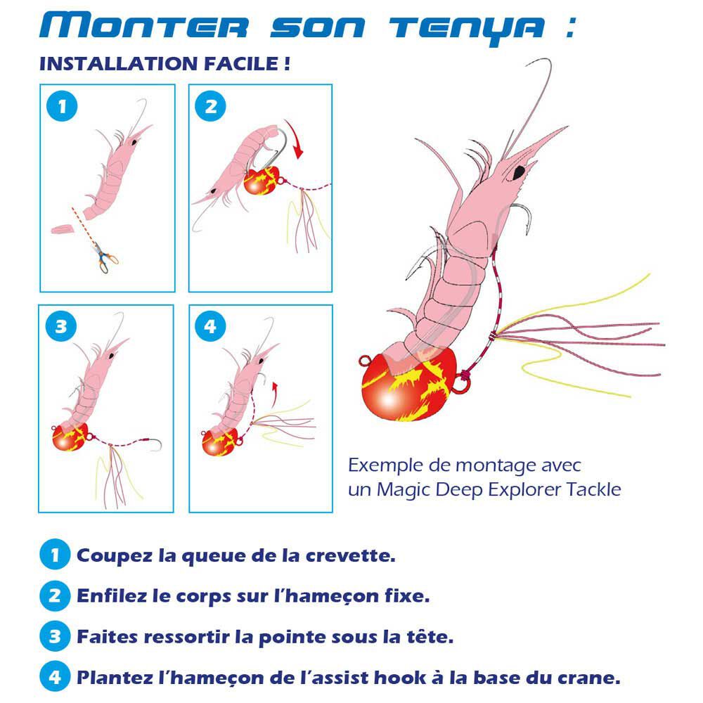 Jig head explorer tackle magic tenya shallow oyster