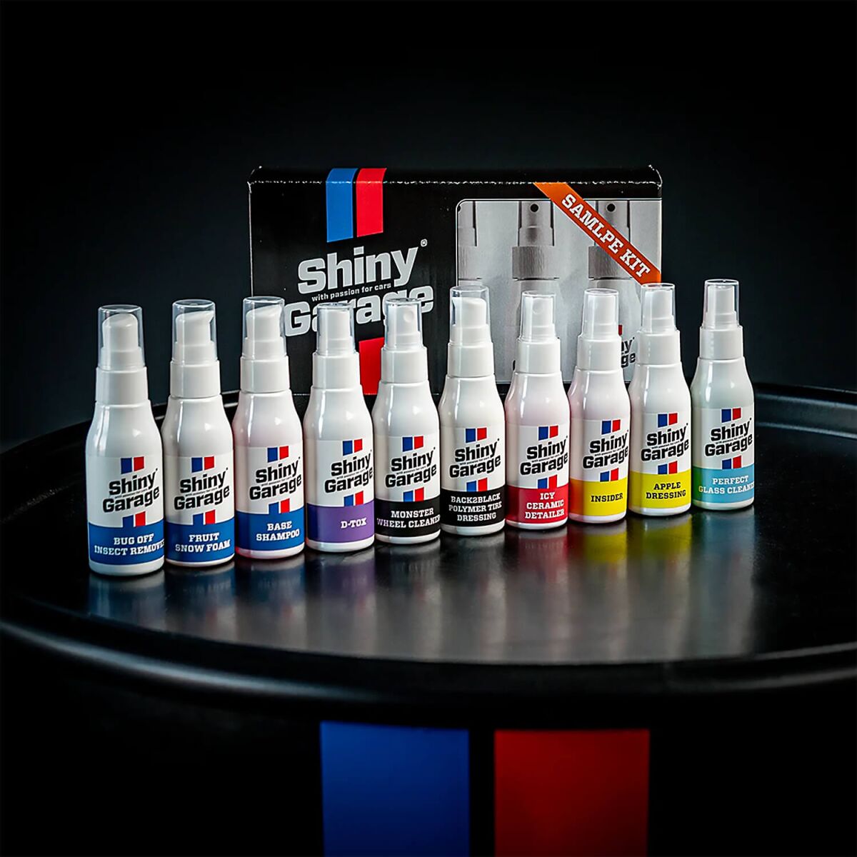 Shiny Garage Sample Kit Probierset 10-teilig