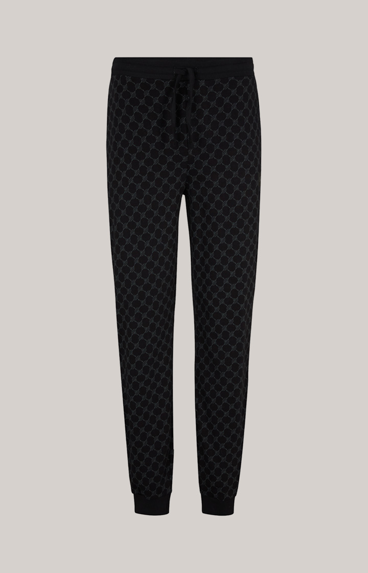 Loungewear Hose in Schwarz