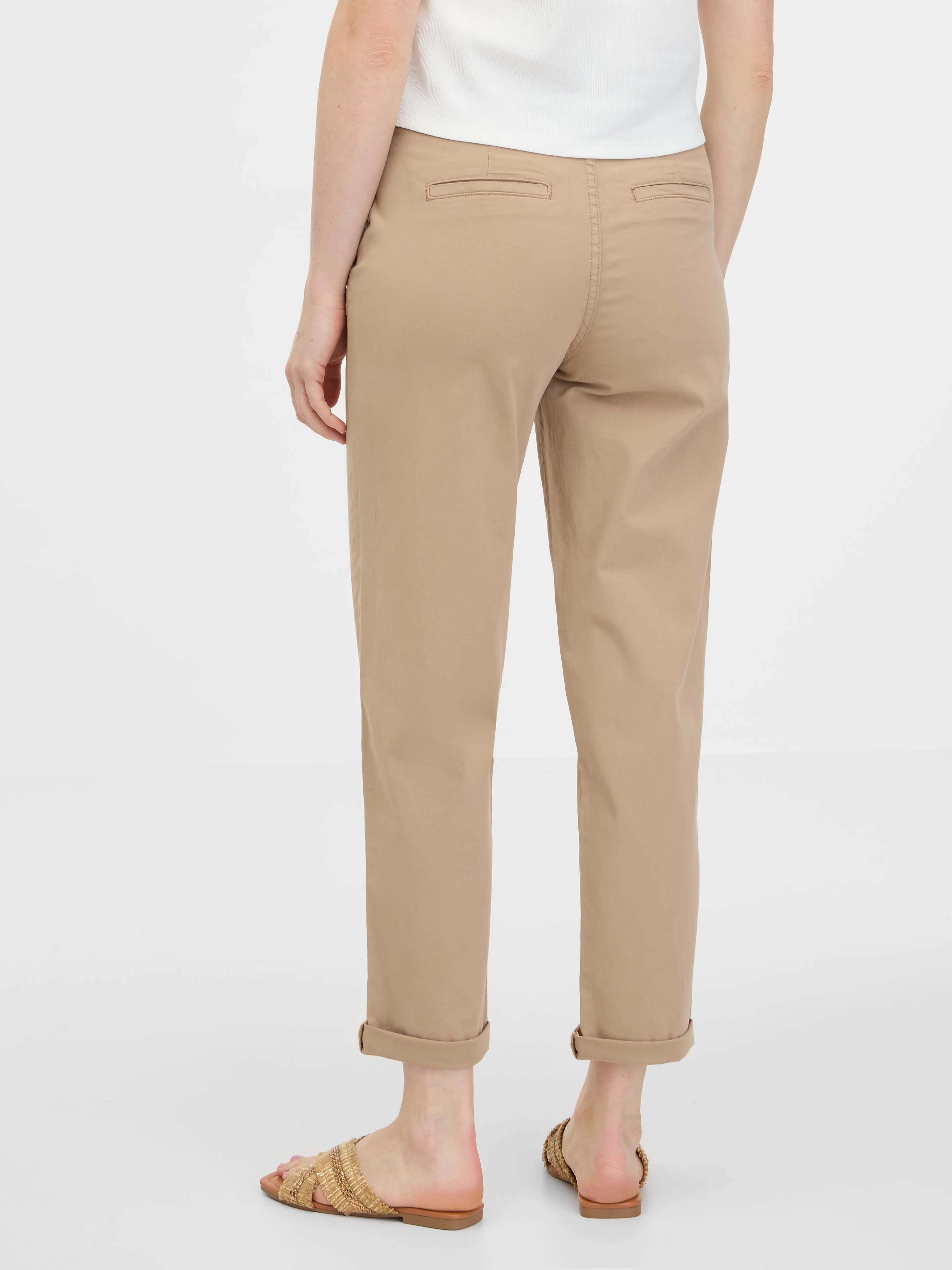 Beigefarbene Damenhose ORSAY