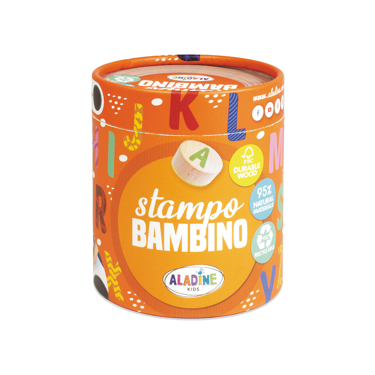 Stampo Bambino Alphabet Stempel-Set
